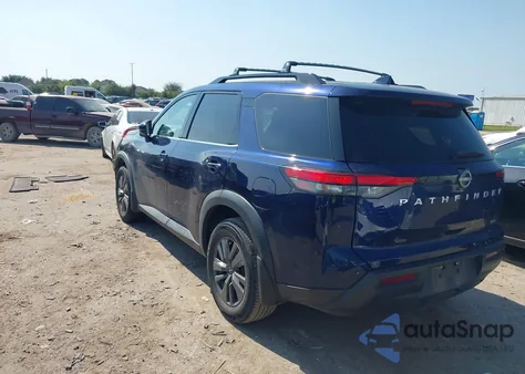 2022 Nissan Pathfinder Sv 2Wd z USA, uszkodzony, nr VIN 5N1DR3BAXNC237014